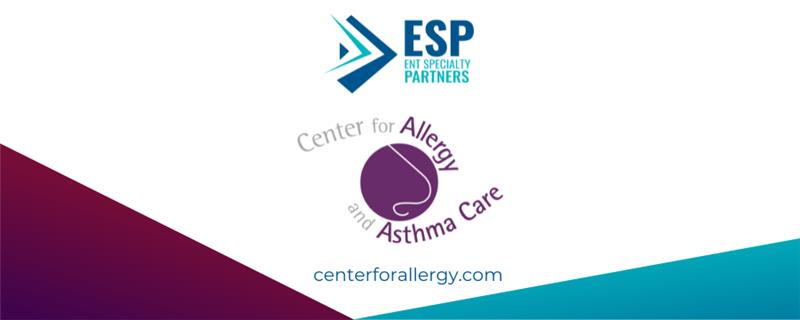 Logos of Center for Allergy & Asthma Care and ENT Specialty Partners